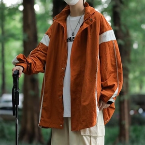 机能户外拼色工装夹克春款休闲冲锋衣防风防水男女款外套 XZ-196图片