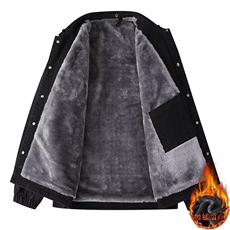 1506-1/M9321/P70牛仔外套男冬季加绒加厚潮牌宽松休闲夹克棉服，男装工装外套，星座1506-1
