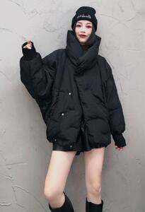 SGH2095欧范围脖领刺绣印花小众百搭百分百羽绒外套图片