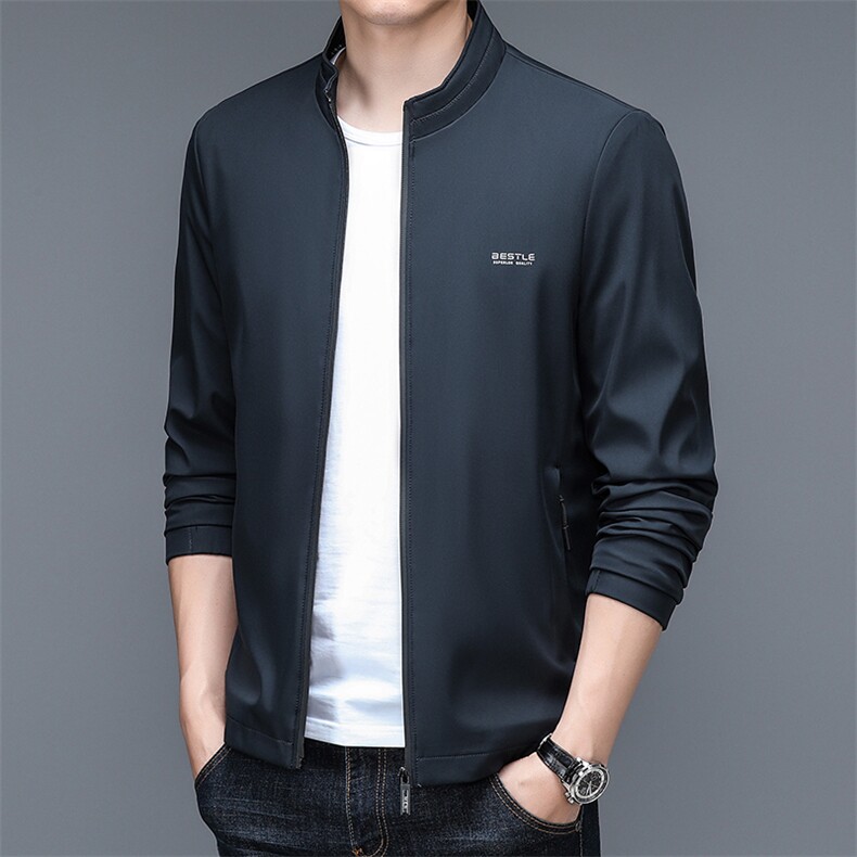 AH22067钱塘2020-3中年男士春秋新款时尚休闲夹克外套P75,男装夹克,钱塘207-3