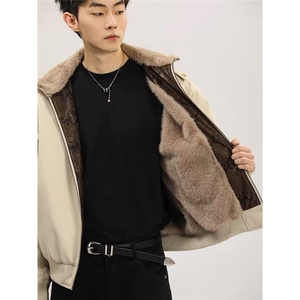 JY673-P105冬季棉服棉衣男生加厚保暖运动休闲潮牌帅气外套网图