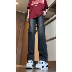 抖音爆新款男高街直筒修身水洗泥巴黄牛仔裤B315-K23252-P50控68图片