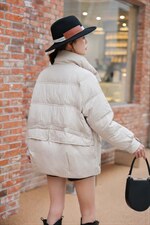 超有味道的羽绒服，女装羽绒服，迷乐田子