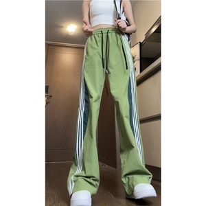 抖音品质夏季速干伞兵裤三条杠宽松休闲裤B315-K24160-特p30控58图片