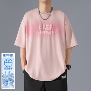 2025 夏季新款 无影墙大码冰丝发泡短袖T恤M-5X HT25566-特P25图片