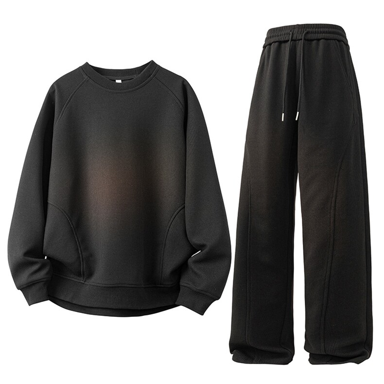 311B-1-9251-P60控108秋季新款休闲卫衣运动情侣套装，男装休闲套装，星座311B-1