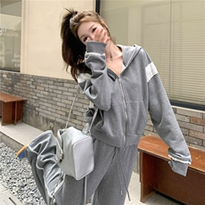 秋季新品！蕾丝拼接卫衣两件套B208-9069-P185K268，女装套装/套裙，浙宝208