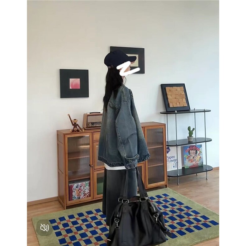 网络图J91P52夹克抖音性价比款蓝色S-2XL,男装皮衣,星座506A