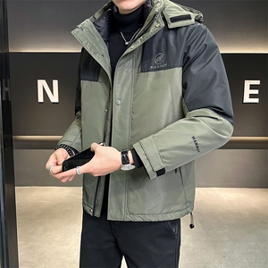 三合一2025新款冲锋衣羽绒服男士冬季新款外套 B240-YR6688-p235图片