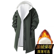 大货风衣男中长款大衣加绒加棉衣男F262薄P115加绒P135爆景二，男装风衣，星座401