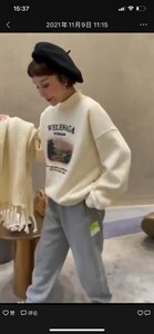 山水风光卫衣,女装卫衣/绒衫,简单小珍