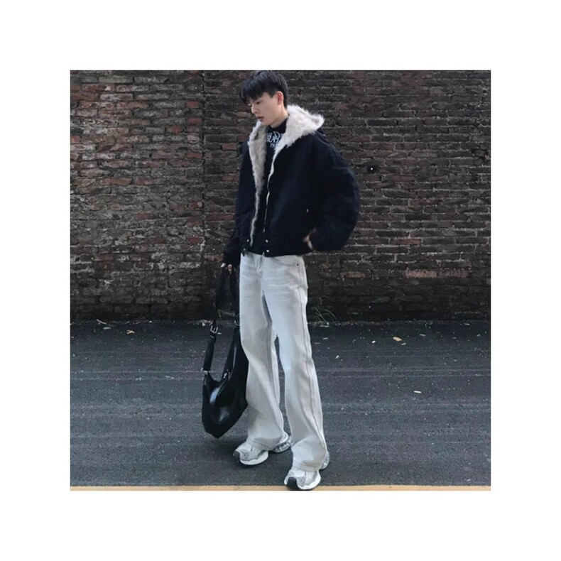 1506-1/MF5271/P89男士潮牌纯色加绒加厚棉服,男装棉衣,星座1506-1