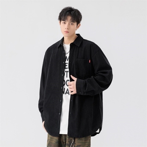 25年春季格子长袖衬衫得物二开衬衣宽松现货DS-C323-1-2388-T批40图片