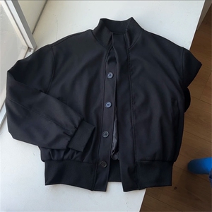 网图有货 短款cleanfit休闲棒球服飞行夹克宽松外套男 A315-P70图片