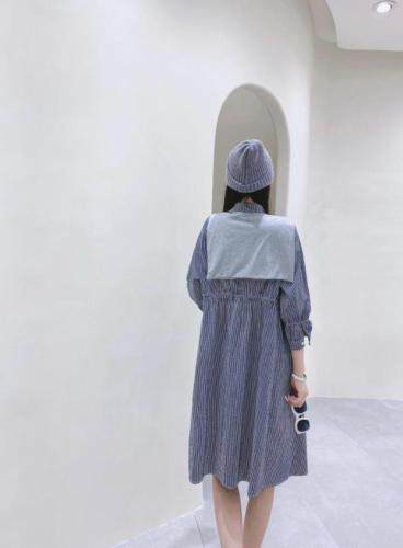 秋季新款休闲时尚连衣裙，女装连衣裙，尹谜