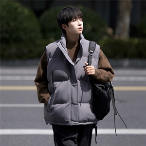 冬季叠穿无袖棉马甲男保暖加厚棉服坎肩外套MJ618特P38现货不议价图片