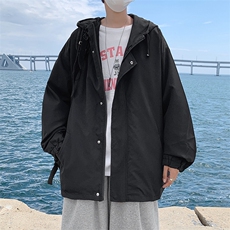 港风秋冬百搭街头纯色工装外套韩版宽松夹克帅气W1374-P52，男装夹克，星座512-2