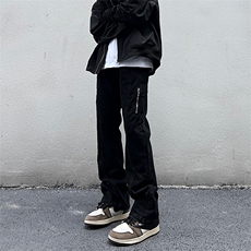美式高街vibe风直筒长裤欧美痞帅男hiphop复古水洗牛仔裤，男装牛仔裤，星座301D-4(原星座1004-4）