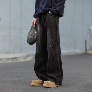 903-YK21- 特P65  S-XXL 【深蓝色 黑灰色】牛仔裤！现货！3图片