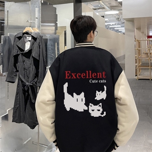 ！棒球服棉衣男棉衣男士棉服男冬季棉袄外套男BJM484-P90图片