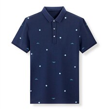 2023夏季新款短袖t恤男士夏装冰丝polo衫衣服中老年男装体恤上衣，男装T恤，电商B212（原钱塘6029）