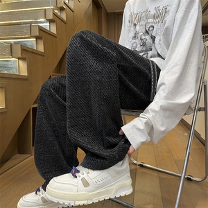 小香风花千格鸟休闲裤潮流宽松网红裤子25XK67017特批35图片