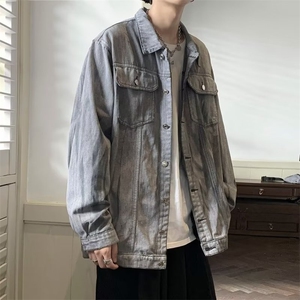 秋季牛仔外套男潮流夹克男外套休闲中性百搭上衣JK346-P65图片