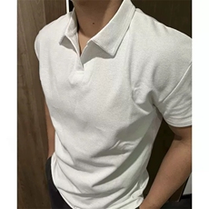 现货肌肉男运动休闲健身休闲POLO领无扣短袖T恤TX705特P25，男装T恤，电商C310