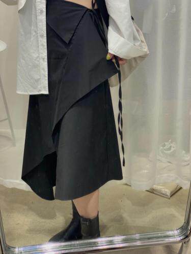 不规则半裙设计师款，女装半身裙，Alissa Lin