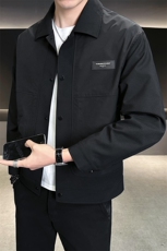 休闲纯色长袖上衣男贴标休闲百搭夹克A329-JK5091-P95，男装夹克，电商A329