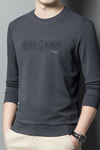 C2506钱塘2020-2春秋欧货品质新款中青年男士时尚休闲长袖卫衣P62图片