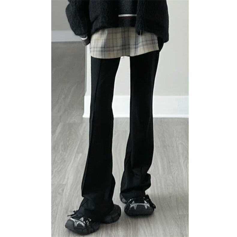 量大优冰丝西裤vibe垂坠感微喇裤cleanfit马吉拉裤XK696-特P35，男装西裤，星座1213