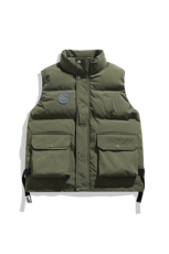 M2385-P95日系平铺M-8XL大码工装复古oversize加厚坎肩棉衣马甲，男装棉衣，星座109
