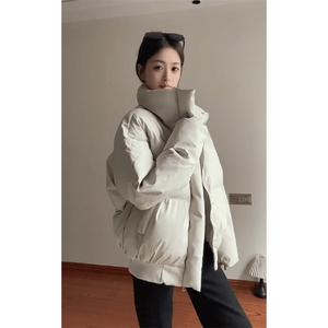直播现货原版高品质冬季美式帆布皮棉服立体纹理加厚棉衣外套图片