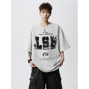 240g美式重磅短袖T恤 FSDX248 M-5XL 特批25无差价控48图片