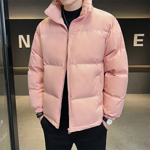 光版二开冬季棉衣男加厚棉袄青年潮棉服A266-P03-P35特批黑色P35
