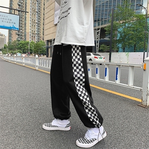 运动裤子男夏季直筒宽松潮休闲裤韩版潮流ins长裤310B-1 K03-P30图片