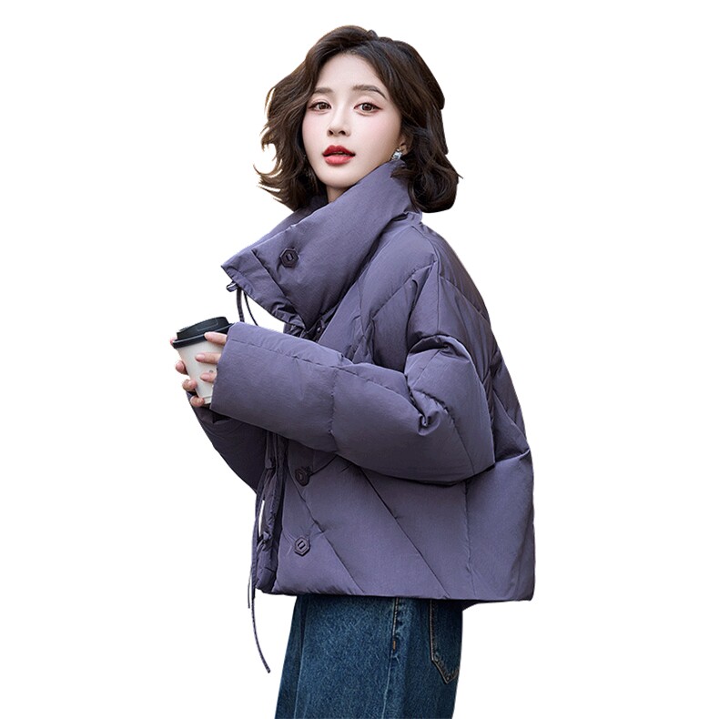 时尚保暖女款羽绒服冬季新款加厚短款外套显瘦百搭潮流设计,女装羽绒服,姿衣坊