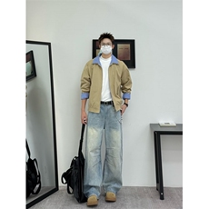 痞帅风衬衫男短袖假两件拼接超火中袖2025新款高级感冰丝衣服，男装T恤，四季星座505