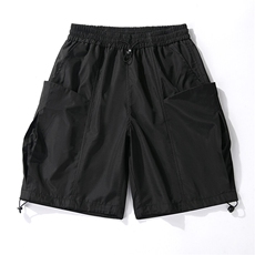 平铺美式夏季运动风冰感休闲短裤工装裤五分裤A436-K529-P30，男装休闲裤，电商A436