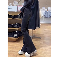 微喇牛仔裤女高腰弹力小个子美式马蹄喇叭裤子NZ027-P53，男装牛仔裤，星座308B-2