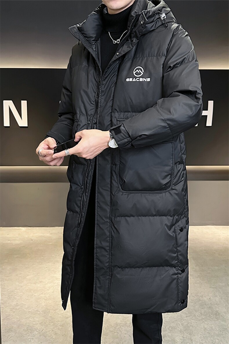 长款男冬季2025新款连帽加厚防寒服外套A313-8808-P285,女装短外套,电商A313