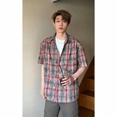 主推可谈可谈可谈CT25102批38现货款杭州货夏季短袖衬衫，男装T恤，星座1004-6