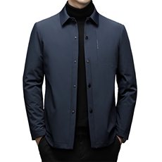 爸爸装羽绒服中年男士商务休闲上衣2023年新款冬季加厚保暖外套，男装羽绒服，电商B212（原钱塘6029）