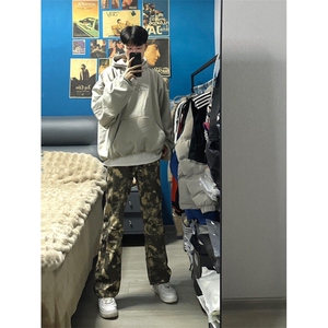 【有货】GG39LL-特P40 迷彩牛仔裤男款美式cleanfit裤子图片