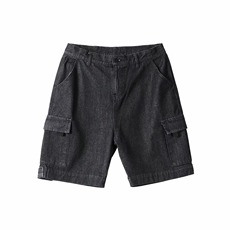 牛仔短裤男士潮牌宽松阔腿工装五分裤ins超火韩版潮中裤DK531-P35，男装牛仔裤，星座1008-2