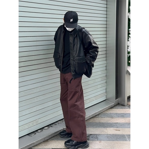 网图现货 加厚加棉皮衣 飞行员外套 1209-1-JK19-P90 主推可谈图片