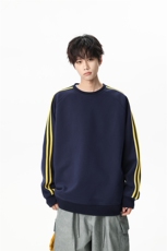 311B-1-9105-P31控59大码时尚高街套头卫衣拼接宽松休闲百搭，男装卫衣，星座311B-1