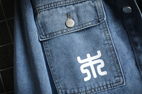 JK923-p70-限价98大量现货牛仔夹克肥仔量足破洞印花大码,男装夹克,星座103A