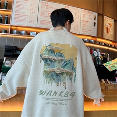 高品秋冬季破洞毛衣男复古慵懒风针织衫毛衣外套MYP3333-P65控88，男装针织衫/毛衣，电商B370